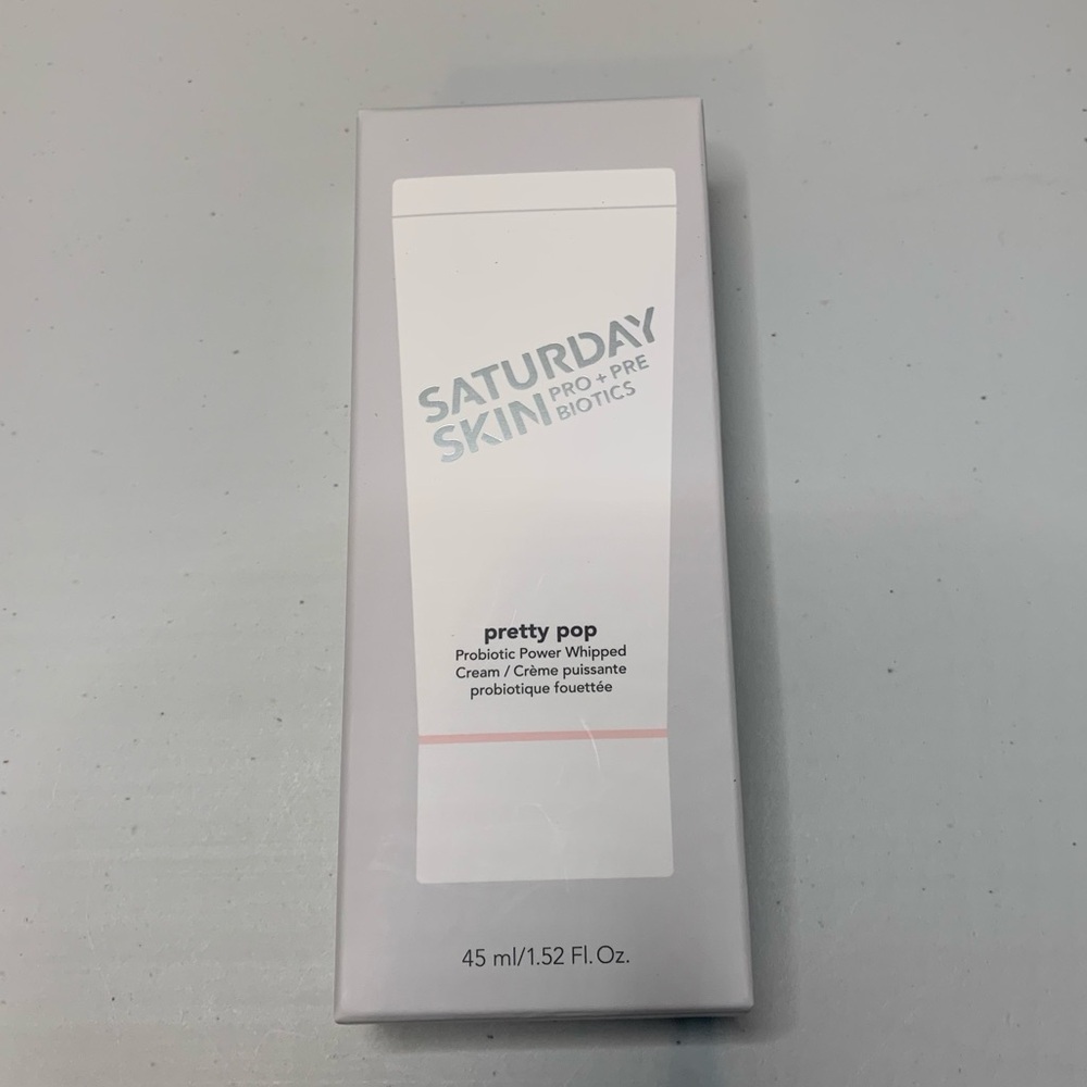 Saturday Skin Pretty Pop
PROBIOTIC POWER WHIPPED CREAM